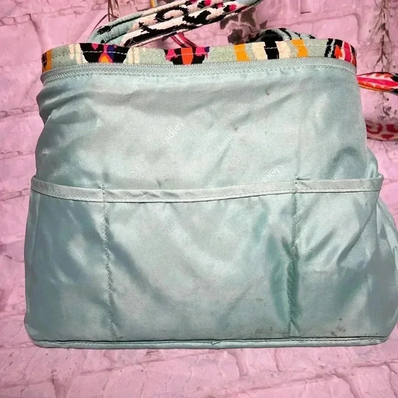 Vera Bradley Pueblo Aztec Pleated Tote Bag - Picture 9 of 10